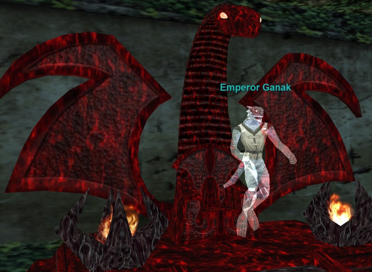 The ghost of Emperor Ganak